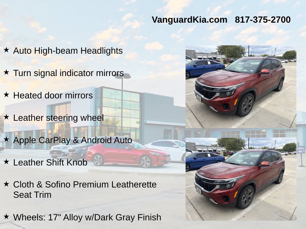 Certified 2024 Kia Seltos S FWD image 8