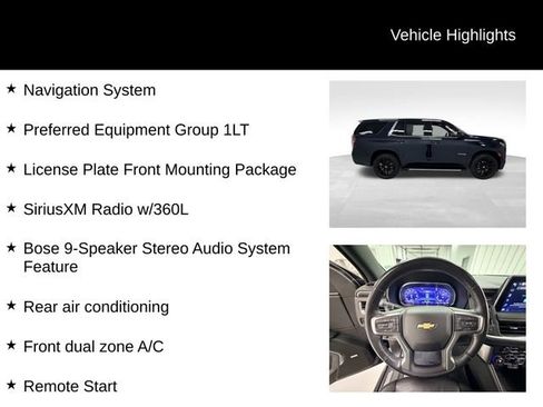 Certified 2022 Chevrolet Tahoe LT AWD/4WD image 16