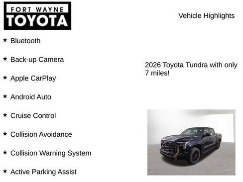 New 2026 Toyota Tundra Limited AWD/4WD image 7