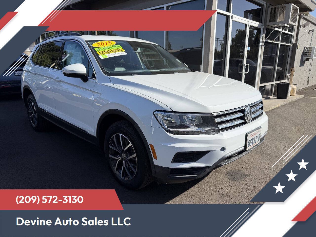 Used 2018 Volkswagen Tiguan SE w/ Panoramic Sunroof Package AWD/4WD image 1