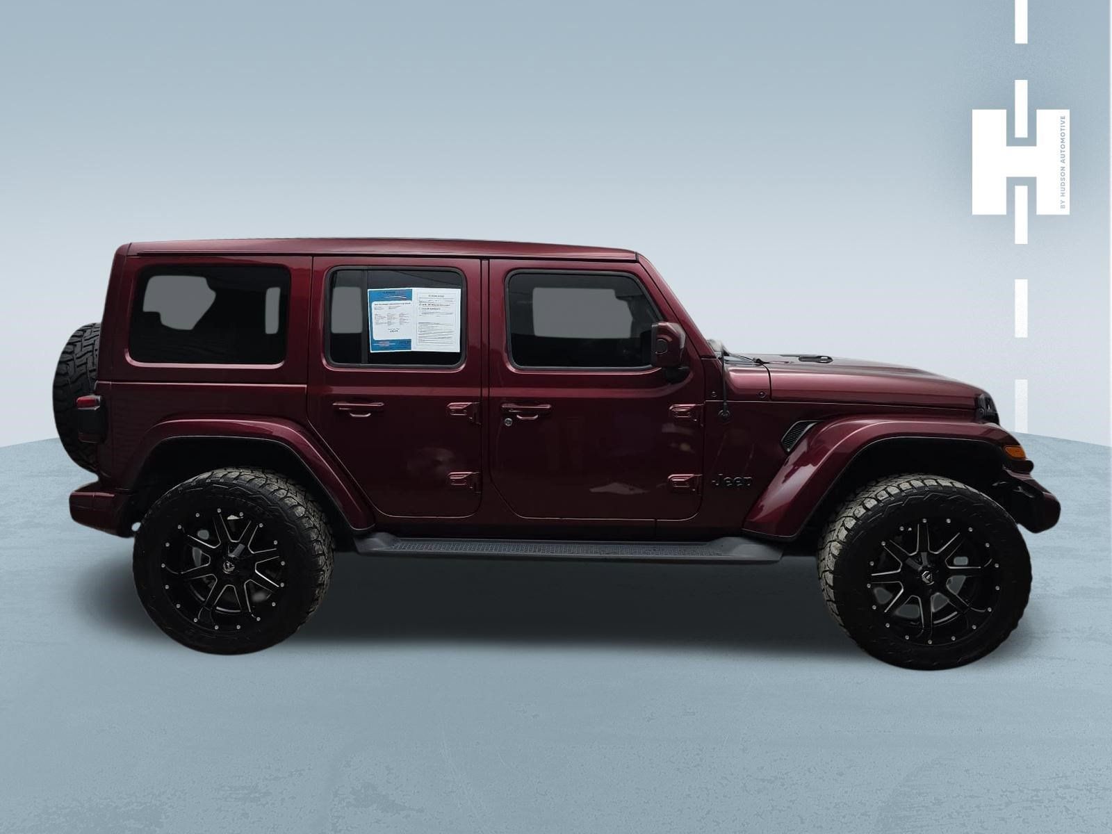 Used 2021 Jeep Wrangler Unlimited Sahara AWD/4WD image 3