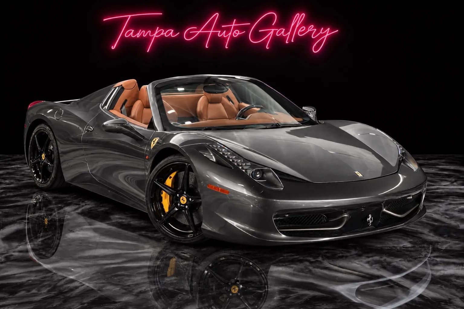 Used 2015 Ferrari 458 Spider RWD image 1