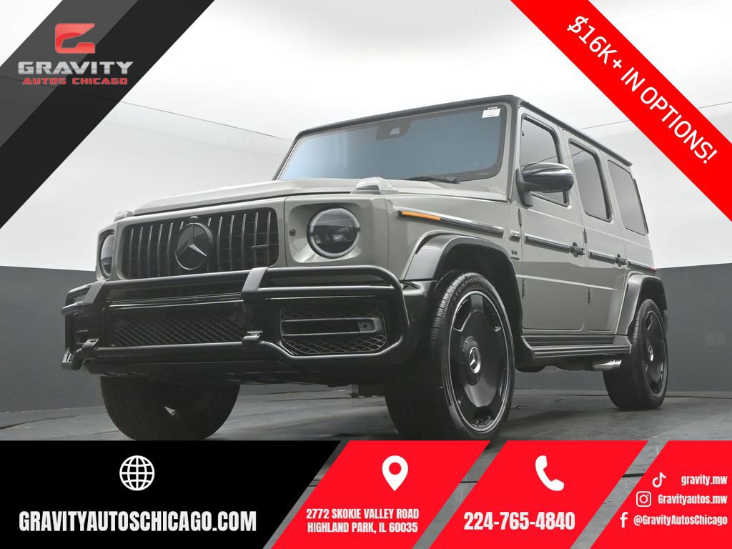 Used 2022 Mercedes-Benz G 63 AMG 4MATIC w/ AMG Night Package Plus image 1