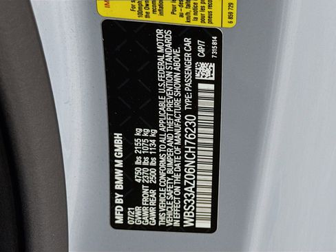 Certified 2022 BMW M4 Competition w/ Executive Package image 33