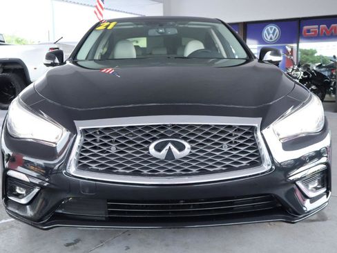 Used 2021 INFINITI Q50 Luxe w/ Seat & Sound Package RWD image 11