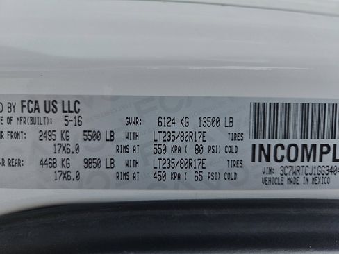 Used 2016 RAM 3500 Tradesman image 53