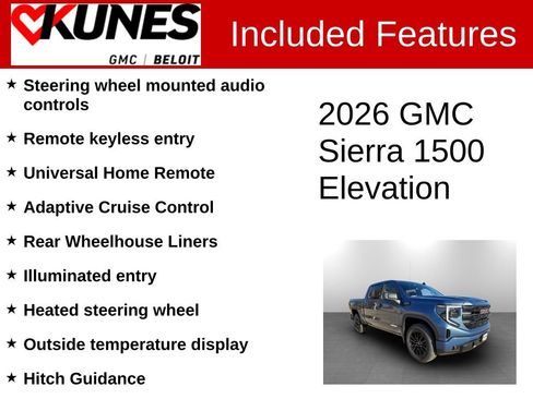 New 2026 GMC Sierra 1500 Elevation w/ Preferred Package image 3