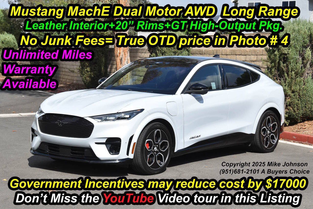 Used 2022 Ford Mustang Mach-E GT AWD/4WD image 5