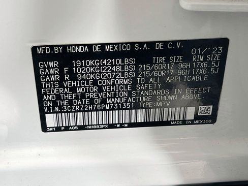 Used 2023 Honda HR-V EX-L image 32