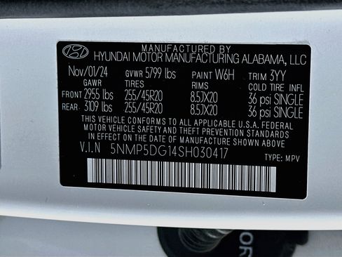 Used 2025 Hyundai Santa Fe Calligraphy AWD/4WD image 34