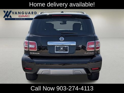 Used 2017 Nissan Armada Platinum w/ Captain Seat Package RWD image 8