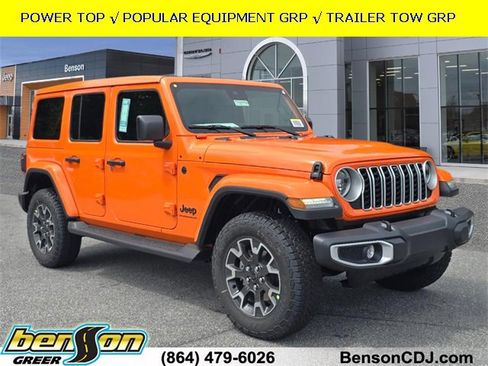 New 2025 Jeep Wrangler Sahara image 1