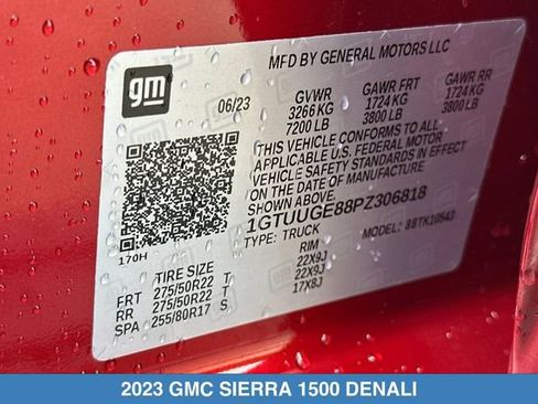 Used 2023 GMC Sierra 1500 Denali w/ Denali Reserve Package AWD/4WD image 31