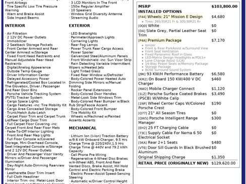 Used 2020 Porsche Taycan 4S image 57