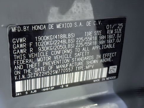 Used 2025 Honda HR-V Sport image 21