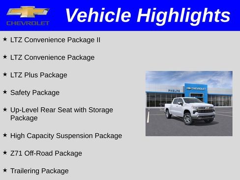 New 2026 Chevrolet Silverado 1500 LTZ w/ Z71 Off-Road Package AWD/4WD image 2