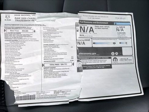 New 2026 RAM 3500 Tradesman image 11