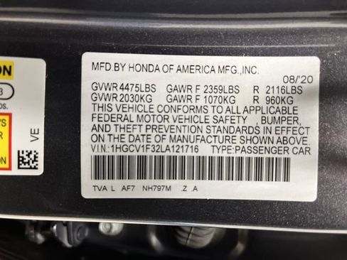 Used 2020 Honda Accord Sport image 32