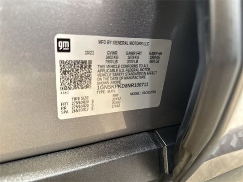 Certified 2022 Chevrolet Tahoe Z71 w/ Z71 Off-Road Package image 35