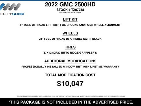Used 2022 GMC Sierra 2500 Denali w/ Denali Ultimate Package image 2