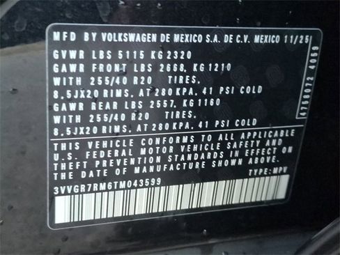 New 2026 Volkswagen Tiguan SE R-Line image 24