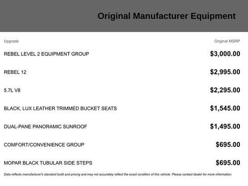 Used 2021 RAM 1500 Rebel w/ Rebel Level 2 Equipment Group image 24
