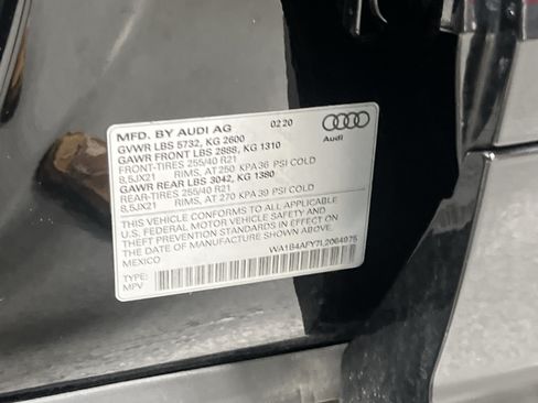 Used 2020 Audi SQ5 Premium Plus w/ Premium Plus Package AWD/4WD image 35