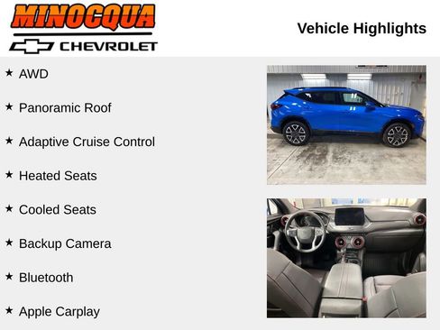 Used 2025 Chevrolet Blazer RS w/ Enhanced Convenience Package image 2