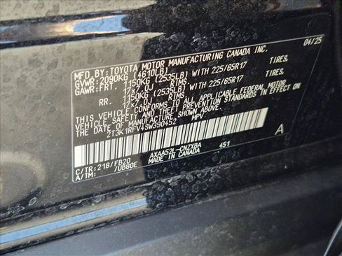Certified 2025 Toyota RAV4 LE FWD image 18
