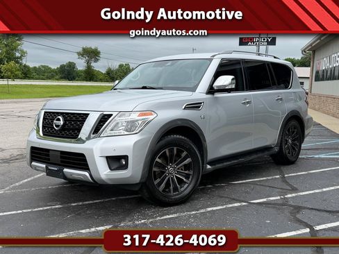 Used 2018 Nissan Armada Platinum w/ Cargo Package AWD/4WD image 1