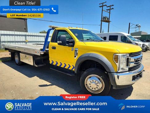Used 2019 Ford F550 2WD Regular Cab Super Duty image 5
