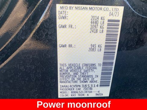 Used 2023 Nissan Altima 2.0 SR FWD image 8
