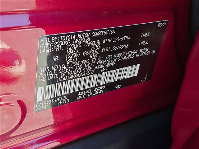 Used 2021 Toyota Venza LE w/ Carpet Mat Package (TMS) AWD/4WD image 23