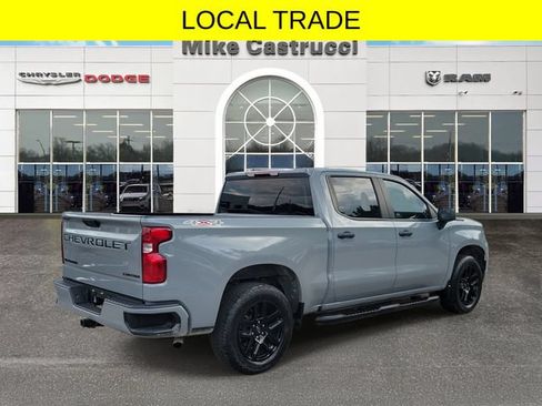 Used 2024 Chevrolet Silverado 1500 Custom w/ Turbomax Blackout Package AWD/4WD image 4