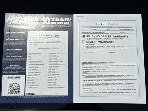 Used 2025 RAM 1500 Tungsten image 37