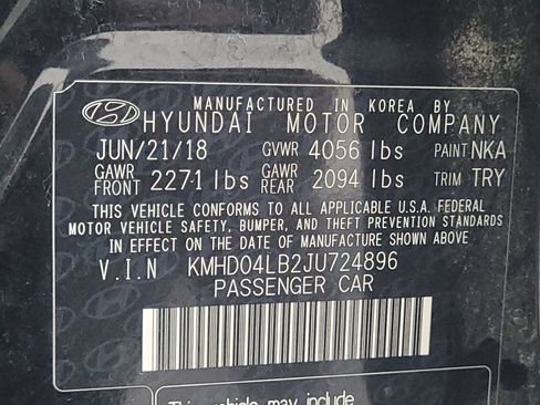 Used 2018 Hyundai Elantra Sport FWD image 33