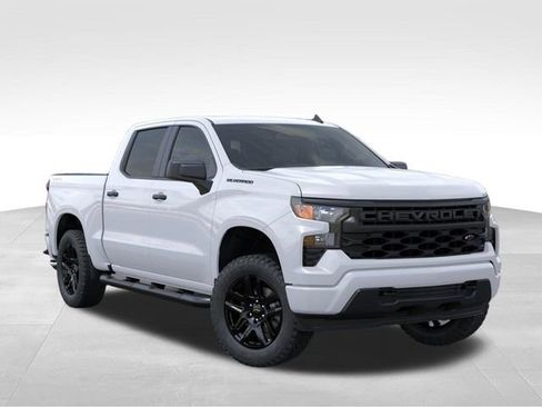 New 2026 Chevrolet Silverado 1500 Custom w/ Turbomax Blackout Package AWD/4WD image 7
