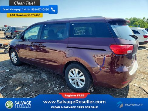 Used 2016 Kia Sedona LX w/ LX Convenience Package FWD image 3