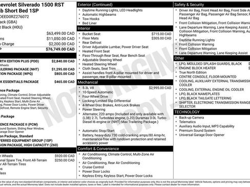 Used 2024 Chevrolet Silverado 1500 RST w/ True North Edition Plus AWD/4WD image 3