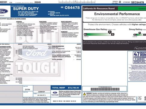 Certified 2025 Ford F250 XLT w/ Black Appearance Package AWD/4WD image 45