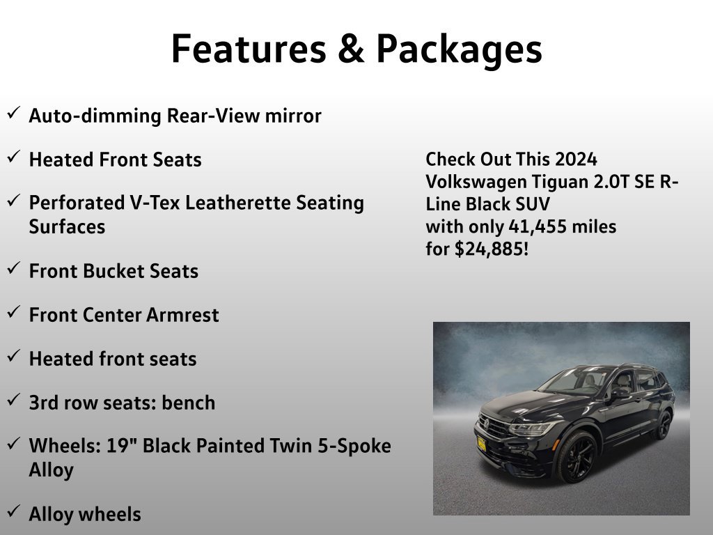 Used 2024 Volkswagen Tiguan SE R-Line FWD image 20