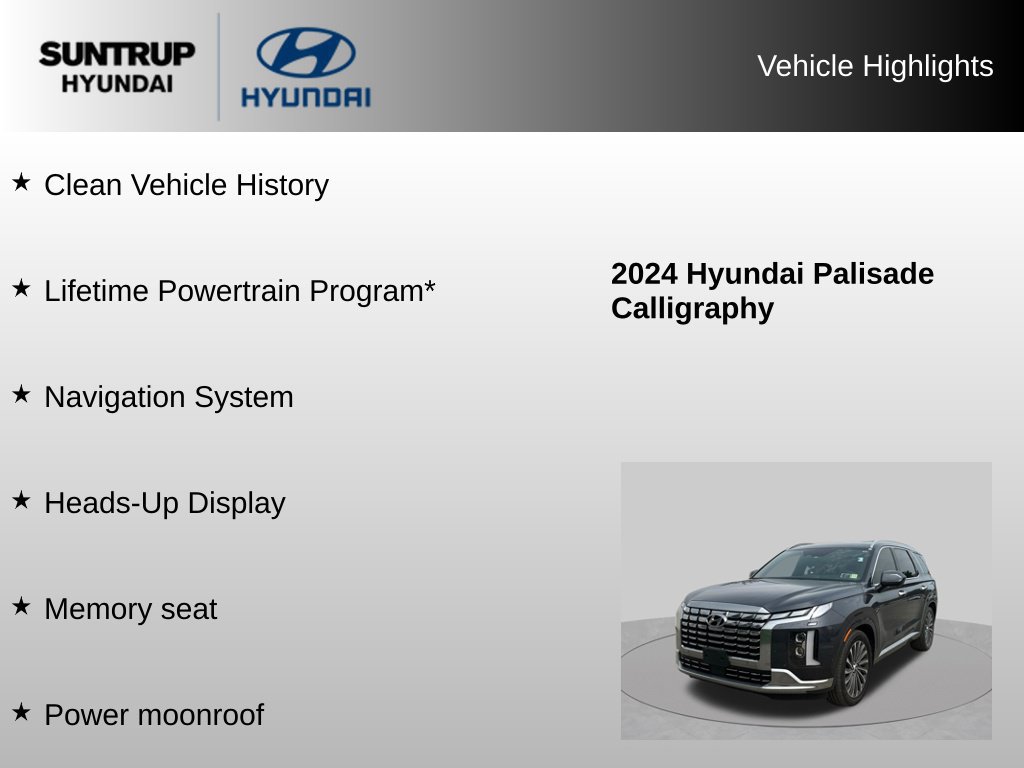 Used 2024 Hyundai Palisade Calligraphy AWD/4WD image 8