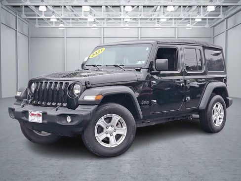 Certified 2021 Jeep Wrangler Unlimited Sport image 1