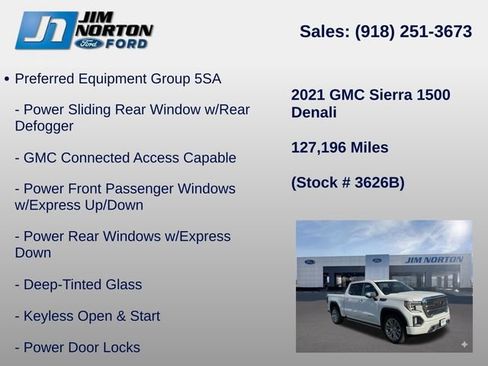 Used 2021 GMC Sierra 1500 Denali w/ Denali Ultimate Package AWD/4WD image 11
