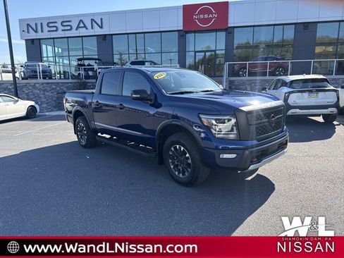 Certified 2023 Nissan Titan PRO-4X w/ Pro-4x Convenience Package AWD/4WD image 1