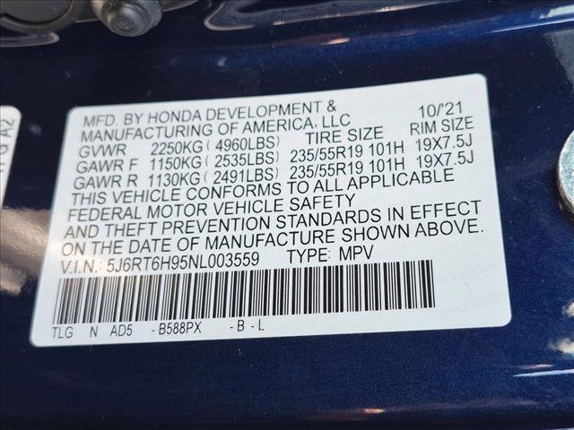 Used 2022 Honda CR-V Touring image 26
