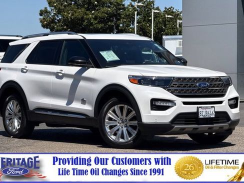 Used 2022 Ford Explorer King Ranch w/ Class IV Trailer Tow Package AWD/4WD image 1