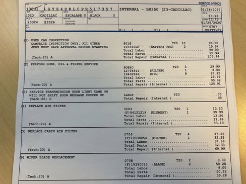 Used 2023 Cadillac Escalade Premium Luxury Platinum image 23