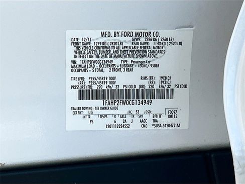 Used 2012 Ford Taurus Limited image 26