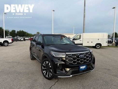 Used 2025 Ford Explorer Platinum w/ LUX Leather Package AWD/4WD image 2